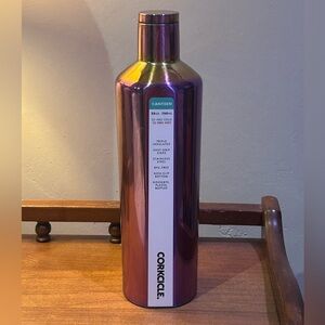 CORKCICLE 25oz Iridescent Stainless Steel Water Canteen Bottle NWTS